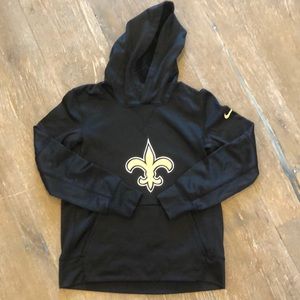 Boys Saints Fleece Lined Pullover Hoodie by Nike